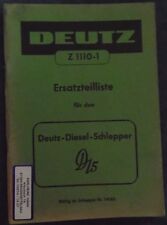 Deutz schlepper 15 gebraucht kaufen  Recke