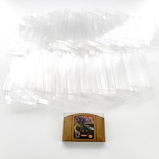 Lote de 50 protetores de caixa de cartucho de plástico transparente para Nintendo 64 comprar usado  Enviando para Brazil