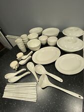 Piece melamine dinner for sale  NOTTINGHAM