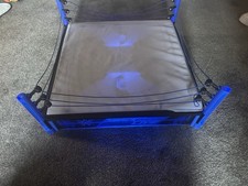 WWE SMACK DOWN LIVE MAIN EVENT LED LIGHT-UP WRESTLING RING ENORME ESCALA ELITE RARO comprar usado  Enviando para Brazil