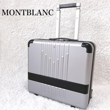 Montblanc Mala de Piloto Carrinho de Luxo Transporte Prata 33L Lindo Design Fácil t comprar usado  Enviando para Brazil