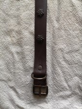 Hundehalsband dunkelbraun biot gebraucht kaufen  Nesselwang