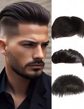 Perruque homme noire d'occasion  France