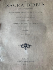 Sacra bibbia illustrata usato  Pontinvrea