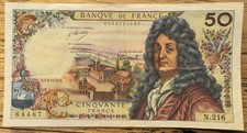 Billet francs racine d'occasion  Paris XVII