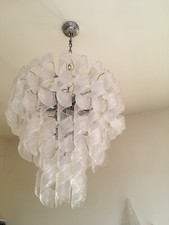 Lampadario italiano trasparent usato  Italia