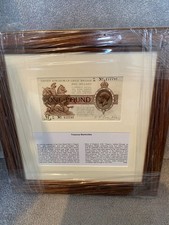 Rare framed bank for sale Rare framed bank for sale  SHREWSBURY