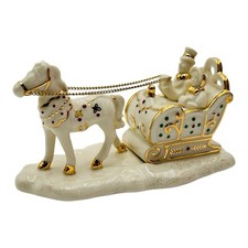 lenox ivory christmas sleigh for sale lenox ivory christmas sleigh for sale Long Valley
