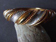 Bracelet jonc bicolore d'occasion  Toulon-