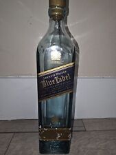 Garrafa vazia de uísque escocês misturado etiqueta azul Johnnie Walker comprar usado  Enviando para Brazil