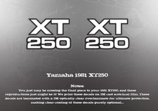 Yamaha 1981 xt250 d'occasion  Expédié en Belgium