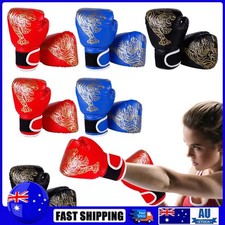 Luvas de boxe confortáveis luvas de kickboxing luvas de muay thai para crianças adultos comprar usado  Enviando para Brazil