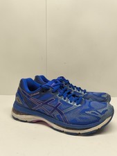 Tênis esportivo de corrida feminino Asics Gel-Nimbus 19 T750N azul/rosa/branco tamanho 8 comprar usado  Enviando para Brazil