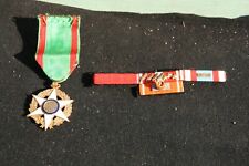 Médaille pendante mérite d'occasion  Hyères