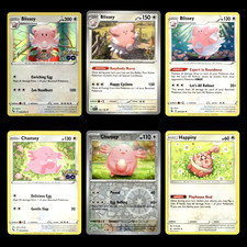 6x Blissey Chansey Happiny Lote 52 Pokemon GO Coleção de Cartas Pokemon  comprar usado  Enviando para Brazil