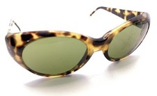 Óculos de sol Liz Clairborne marrom amarelo envoltório de tartaruga marrom lente designer feminino comprar usado  Enviando para Brazil