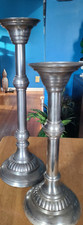 Vintage pewter candlesticks for sale  Bartlett