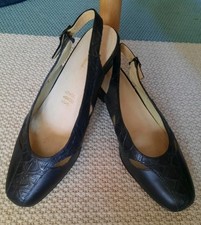 Slingpumps vintage stil gebraucht kaufen  Sarstedt