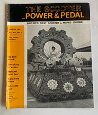 Scooter power pedal for sale  HEREFORD
