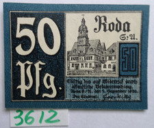 Usado, ALEMANHA 1920 - STADT RODA / SAKSONIA - 50 Pfg - AU/UNC - Gra R32.7 - MARCA D'ÁGUA comprar usado  Enviando para Brazil