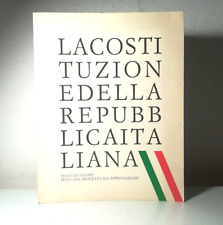 Costituzione della repubblica usato Costituzione della repubblica usato  Bologna