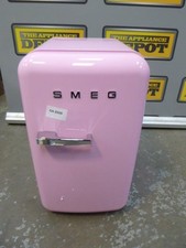 Smeg fridge pink for sale  WIGSTON