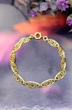 Bracelet maille filigrane d'occasion  Les Mureaux