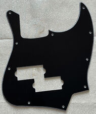 Personalizado para Fender Top Jazz baixo com captador PB guitarra Pickguard 3 camadas preto comprar usado  Enviando para Brazil