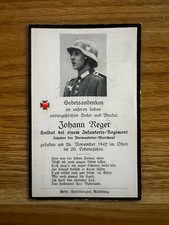 Sterbebild wk2 münchen gebraucht kaufen  Bocholt