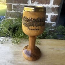 Olive wood chalice for sale  Little Elm