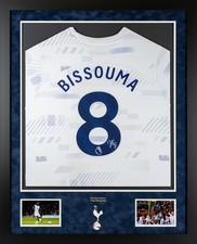 Framed bissouma signed for sale  BARNET