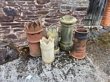 Five victorian chimney for sale  TIVERTON