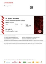 Sammler ticket fsv gebraucht kaufen  München