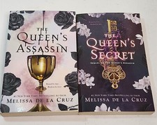 The Queen's Assassin & The Queens's Secret Brochura X2 Por Melissa De La Cruz, usado comprar usado  Enviando para Brazil