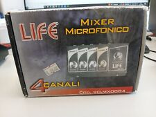 Mixer microfonico canali usato  Priolo Gargallo