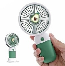 Usado, Mini ventilador portátil verde/branco carregamento USB 7,8 X 5,3 X 15 cm novo em folha comprar usado  Enviando para Brazil