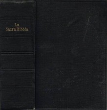 Sacra bibbia. ossia usato  Italia
