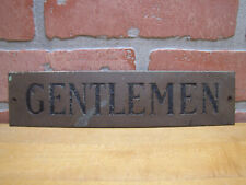 Gentlemen original brass for sale  Flemington