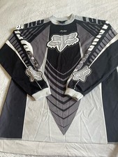 Camiseta masculina Fox Racing motocross média preta HC MX MTB BMX painel de malha comprar usado  Enviando para Brazil