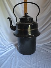 Antique enamel kettle for sale  PETERBOROUGH
