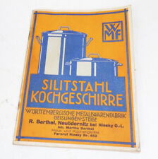 Katalog wmf silitstahl gebraucht kaufen  Neugersdorf