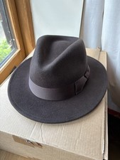 Wool felt fedora for sale  CRANBROOK
