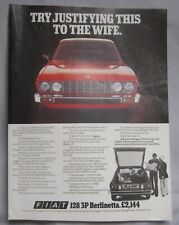 1976 fiat 128 for sale  DARWEN