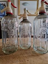 Soda syphon engraved for sale  THORNTON HEATH