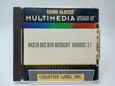 Usado, Kit de atualização multimídia Sound Blaster - Master Disc com programas Windows 3.1 e SB comprar usado  Enviando para Brazil