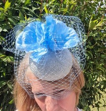 Light blue fascinator for sale Light blue fascinator for sale  SCUNTHORPE