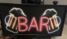 Bar sign led for sale  Chesapeake
