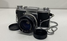 Cámara SLR Prakiflex FX 35 mm de colección con lente Soligor 35 mm 1:2,8 segunda mano  Embacar hacia Mexico