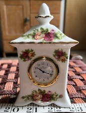 Royal albert clock for sale  FORRES