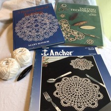 Tatting bundle books for sale  BLAENAU FFESTINIOG